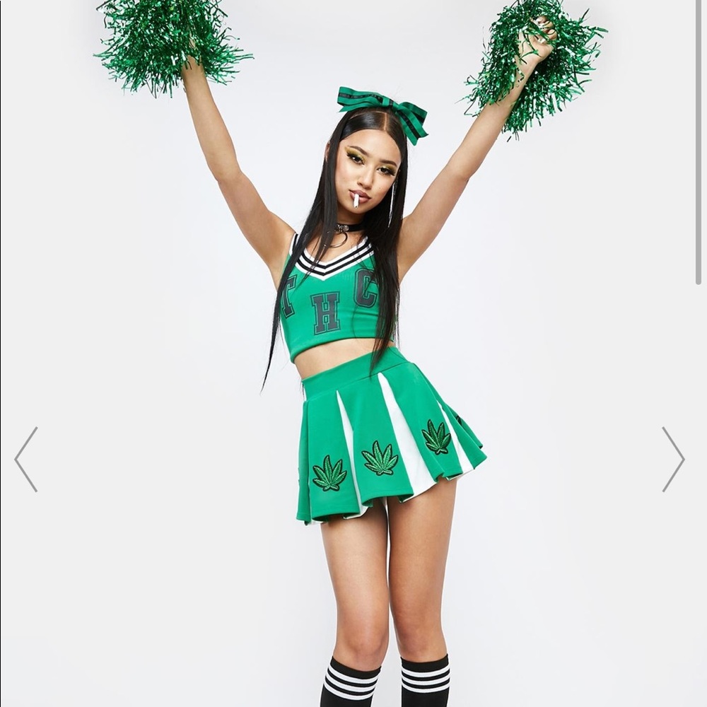 thc cheerleader costume